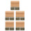 5 Sets Wood Display Blocks For Retail Labels And Party Number Holders 9