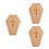 3Pcs Wood Serving Tray: Halloween Coffin Shape For Party Snacks Decor 4