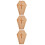 3Pcs Wood Serving Tray: Halloween Coffin Shape For Party Snacks Decor 5