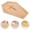 3Pcs Wood Serving Tray: Halloween Coffin Shape For Party Snacks Decor 11