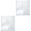 2 Pieces Envelope Holder Standard Folders Bot Office Transparent 3