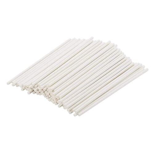 100pcs Plastic Cake Sticks for Chocolate Decorating 1