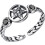 3Pcs Hollow Five-Pointed Star Ring For Girls 1