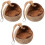 3Pcs Coconut Shell Hanging Swing Hideout For Parrots 5