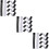 18 Pcs Adjustable Elastic Self-Adhesive Cuff Straps For Shirts 11