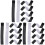 18 Pcs Adjustable Elastic Self-Adhesive Cuff Straps For Shirts 4