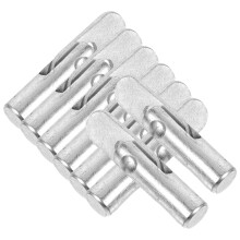 40Pièces Pins Fixation Échafaudage Remplaçables Galvanisés Argentés