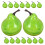 128 Pcs Fake Pears Fruit Shop Model Ornaments 3