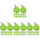 128 Pcs Fake Pears Fruit Shop Model Ornaments 4