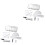 4 Sets Of 12Pcs Compasses Ruler Geometry Drawing Kit For Students 3