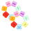 42 Pcs Household Paper Clips Plastic Sealing Clips Office Accessory 1