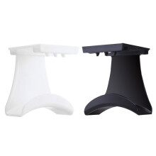 2Pcs Assorted Color Hips Headphone Hangers Wall Mount Headset Holders