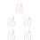 10 Pcs Beaded Phone Wrist Straps For Case 8
