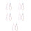 10 Pcs Beaded Phone Wrist Straps For Case 9