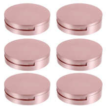 18 Pcs Round Eyelash Packaging Box With Mirror