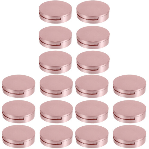 18 Pcs Round Eyelash Packaging Box With Mirror 1