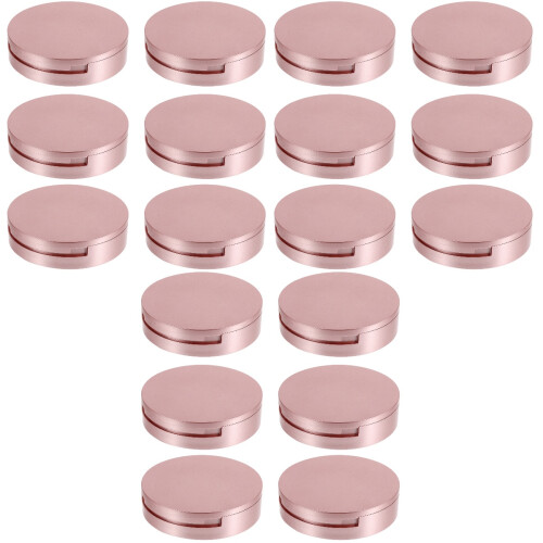 18 Pcs Round Eyelash Packaging Box With Mirror 2