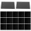 150 Pcs Acrylic Sheet Square Blank Sign Crafts for DIY Projects 1