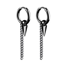 4 Pcs Stainless Steel Long Pendant Miss