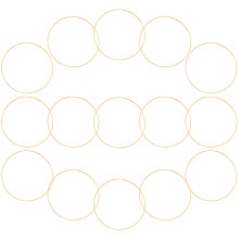 15Pcs Metal Hanging Rings Wall Hoops For Party Dream Catcher