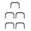 5pcs Stroller Accessories Extender Toddler Sponge Universal 7