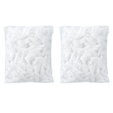 200Pcs Disposable Transparent Food Sealing Covers For Preservation