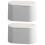 2Pcs Press Type Desktop Waste Bucket Large Capacity Mini Trash Can 7