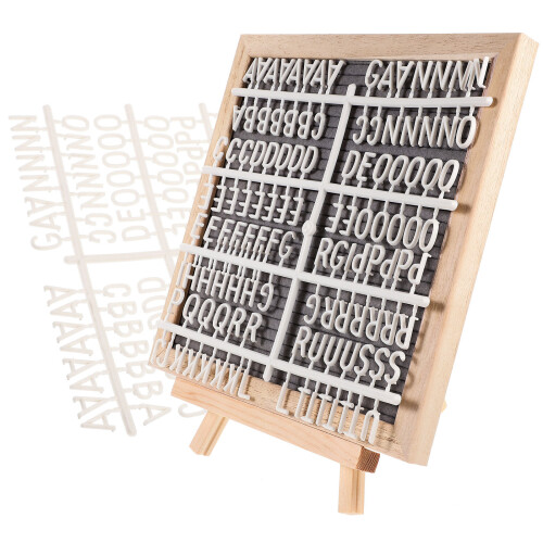 1Set Letter Board Met Frame En Letters Voor DIY Gebruik