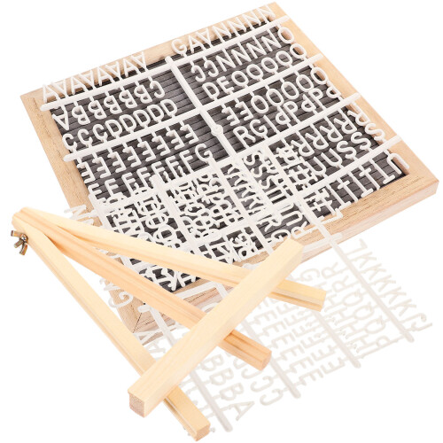 1Set Letter Board Met Frame En Letters Voor DIY Gebruik 2