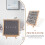 1Set Letter Board Met Frame En Letters Voor DIY Gebruik 11