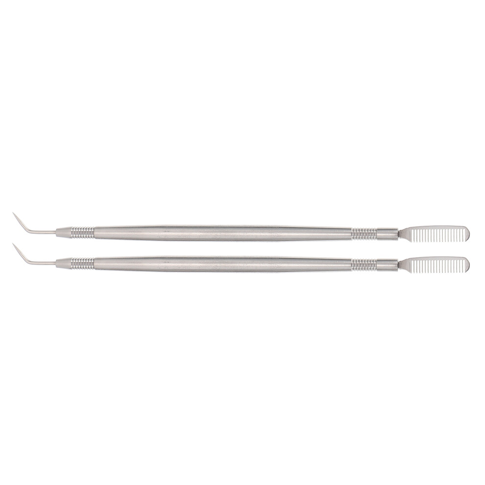Ohphcall 6 Pcs Eyelash Lift Perm Tool Stainless Steel Separator Comb