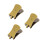 3Pcs Erhu Mute Muffler Silencer For String Instrument 9