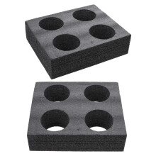 10 Pcs Portable Coffee Cup Carrier Trays For Milk Tea Cups