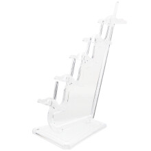 3Pcs Clear Acrylic Eyeglasses Frame Stand Sunglass Display Rack
