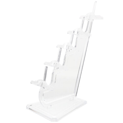 3Pcs Clear Acrylic Eyeglasses Frame Stand Sunglass Display Rack