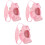 3Pcs Water Bottle Carrier Bag Reusable With Strap 5