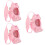3Pcs Water Bottle Carrier Bag Reusable With Strap 9