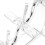 3Pcs Clear Acrylic Eyeglasses Frame Stand Sunglass Display Rack 6