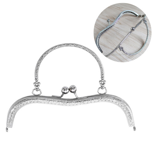 3Pcs 19Cm Retro Arch Purse Frame With