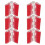 24 Pcs Acrylic Self Adhesive Piano Hinges For Diy Transparent Box 1