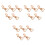 15 Pcs Luggage Hooks Replace To Rotate Metal Shoulder Strap 5