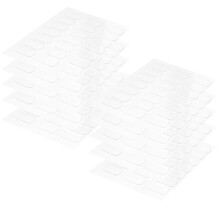 20 Sheets Fake Nail Stickers With Double Side Glue For Nail Art