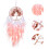2 Pcs Dream Catcher Pink Wall Hanging Home Decor 8
