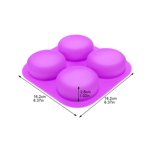 2 Pcs Soap Packaging Making Supplies Silicone Mold 1