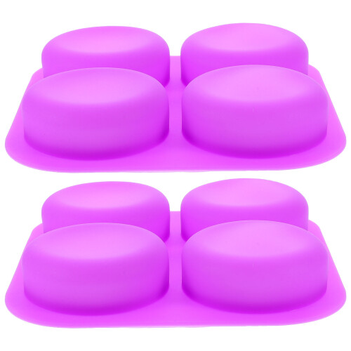 2 Pcs Soap Packaging Making Supplies Silicone Mold