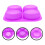 2 Pcs Soap Packaging Making Supplies Silicone Mold 3