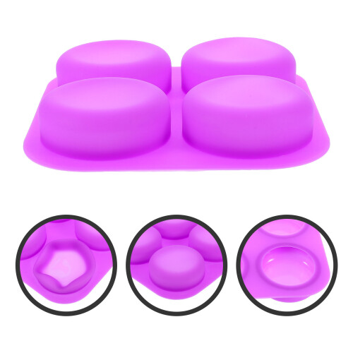 2 Pcs Soap Packaging Making Supplies Silicone Mold 2