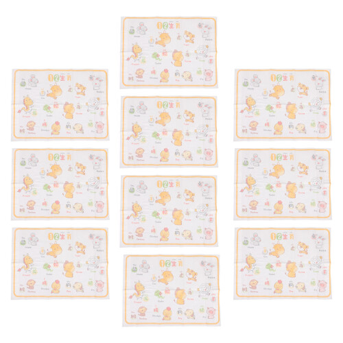 10pcs Disposable Baby Placemats for Restaurant Table Use 2