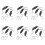 6 Sets Pot Lid Handle Grips Replacement Cookware Parts 3