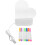 4 Sets Led Acrylic Message Board With Marker Heart Shaped Tablet 3